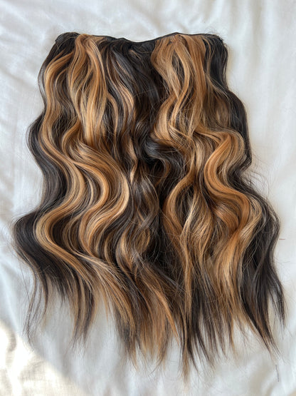 Extensiones Tono mix Brown and Caramel